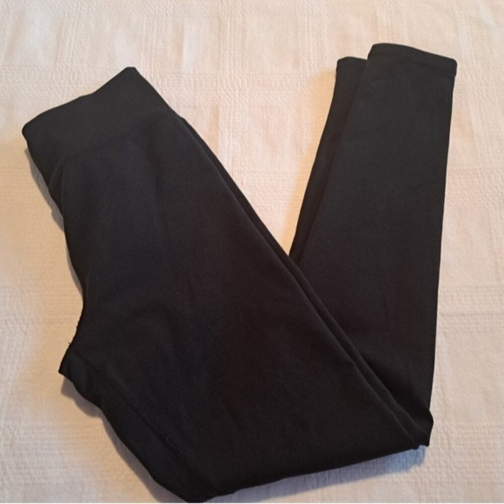 Zella girls size Large or 10/12 full length leggings no pockets, VGUC